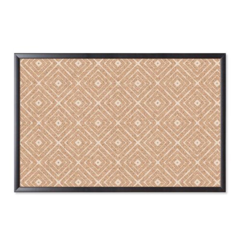 36x24 Cork Bulletin Board with Black MDF Frame for Office & Home