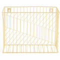 Gold Hanging File Basket for Office & Desk Organization