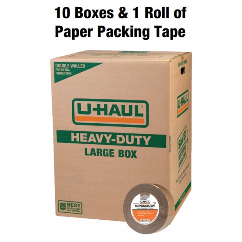 Heavy-Duty Double Wall Moving & Shipping Box - 18x18x24 Inches, Pack of 11