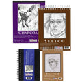 Art Supply Sketch & Drawing Paper Pads Set – 242 Sheets, Various Sizes & Styles