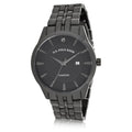 Men's Analog Bracelet Watch with Black Diamond in Gunmetal - Casual & Stylish