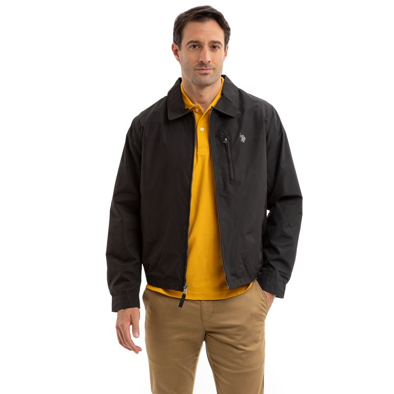 U.S. Polo Assn. Men's Golf Jacket - Black, XL