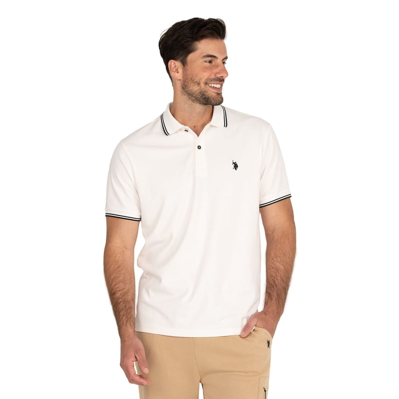 Men's Performance Interlock Polo Shirt - Versatile Casual and Sportswear