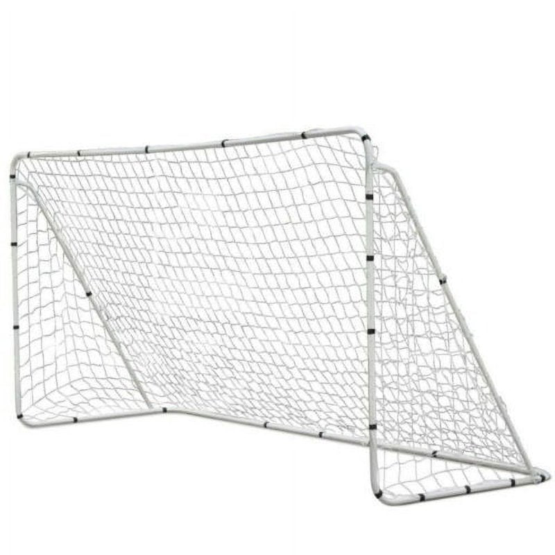 Portable 12ft x 6ft Soccer Goal – Powder Coated Steel, Backyard Training Net