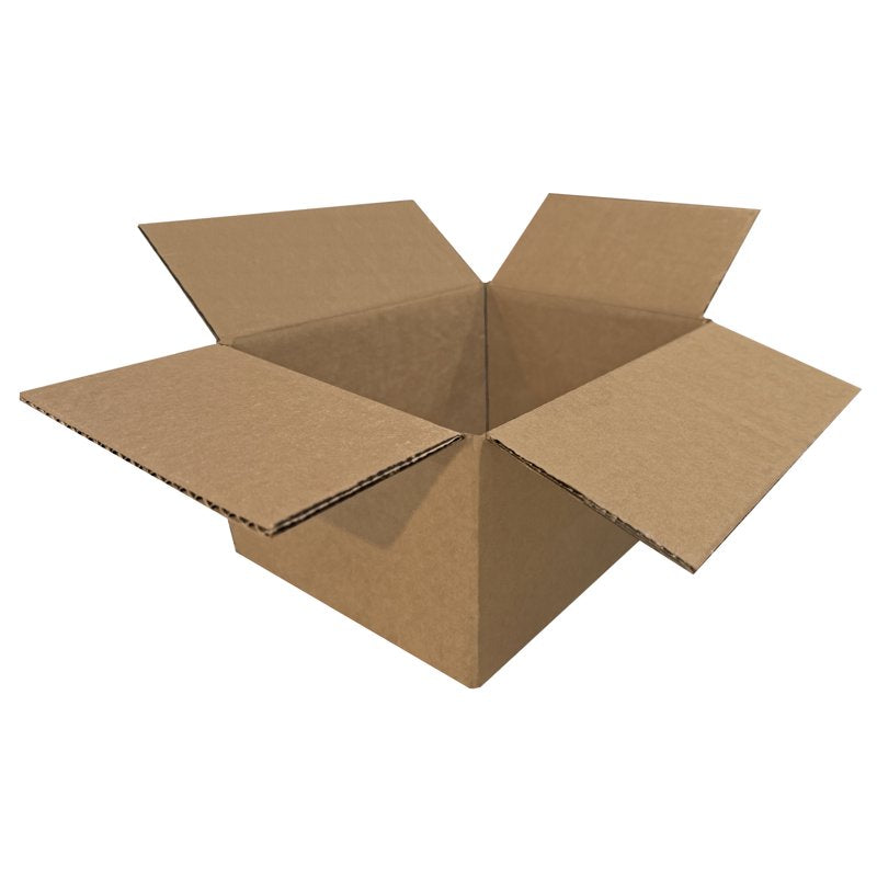 Bulk Shipping Boxes - 8 x 6 x 4 Inch Single Wall Corrugated Packaging