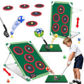 Golf Chipping Game Set for Kids - Adjustable Height, 20 Sticky Balls - Outdoor & Indoor Family Toy (Variation: Golf Adjustible Height)
