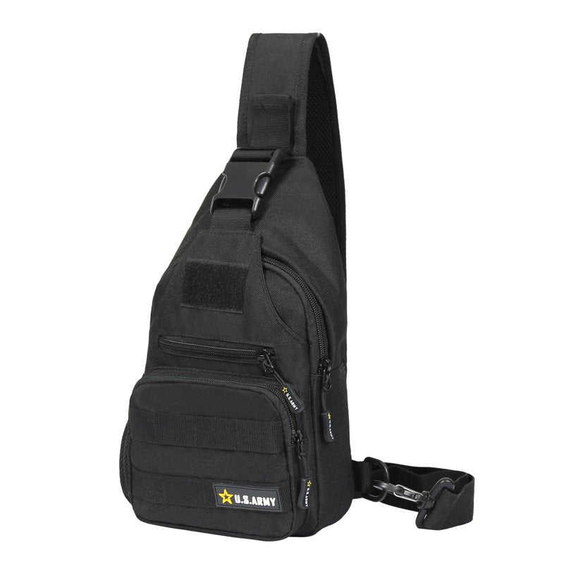 High Performance Tactical Sling Bag with MOLLE Webbing Waterproof Design