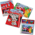 Assorted Firefighter & Fire Engine Mini Coloring Books - Lot of 12, 5 x 3.75 inches