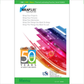 Thermal Laminating Pouches 12x18 Menu Size, Clear Gloss, 3 Mil, Box of 100