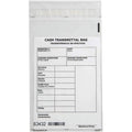 Cash Transmittal Bags 6x9 Clear Self-Sealing Security 500 Pack