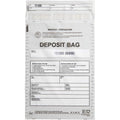 Cash Deposit Bags 9x12 Inch Clear Tamper-Evident Security Bags 100-Pack