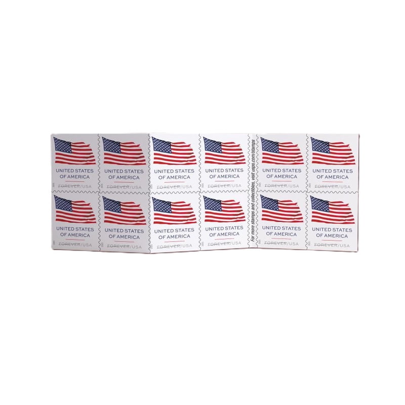 USPS Forever Postage Stamp Book - 20, 100 Count, First-Class Mail