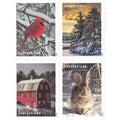 Winter Scenes Double-Sided Forever Postage Stamps - 20 Pack