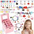 Girls Jewelry Making Kit with Beads & Accessories - 123 Pieces