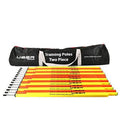 12-Pack 2-Piece Spring Loaded Soccer Agility Training Poles – Set for Turf/Grass