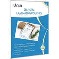 Self Sealing Laminating Pouches Waterproof Sheets 9x11.5in 10 Pack No Machine Needed