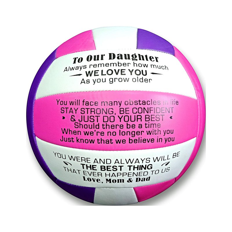 Kids Volleyball Ball - Indoor Outdoor Training Ball for Children - Diameter 8 Inches
