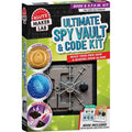 Spy Vault and Code Kit with Lock, Alarm & Electronic Components