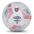 Umbro Americana Soccer Ball Size 5 - 32-Panel, All-Weather, Red White & Blue - Variation 5
