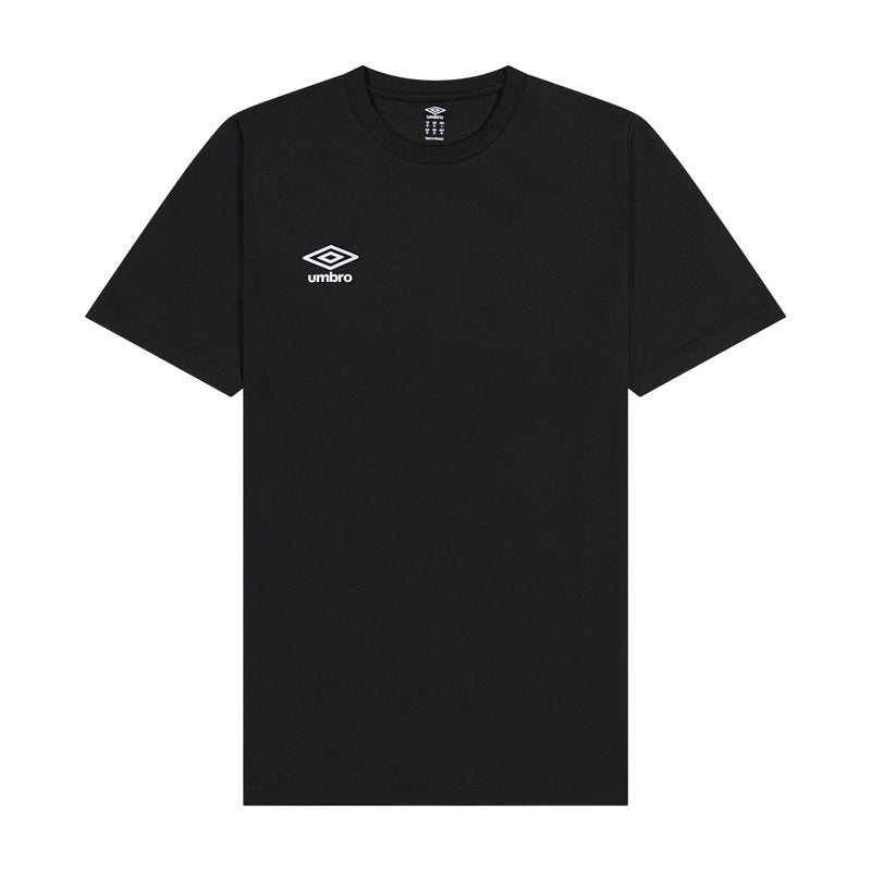 Umbro Club Jersey - Men's Athletic Short Sleeve Jersey, Size L, Black