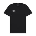 Umbro Club Jersey - Men's Athletic Short Sleeve Jersey, Size L, Black