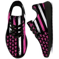 Women's Tennis Shoes Breast Cancer Awareness Sneakers - Lightweight & Breathable