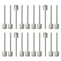 Sports Ball Inflation Needles Set - 20 Stainless Steel Pump Needles for Basketball Football Volleyball