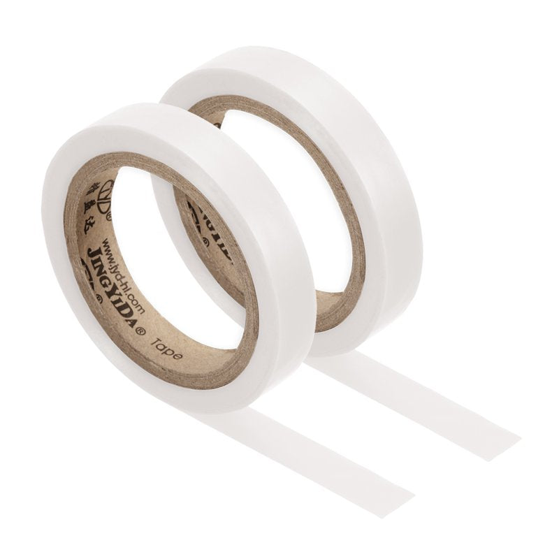 Grip Finishing Tape for Rackets – White, Tennis & Badminton Racket Tape, Sticky PVC