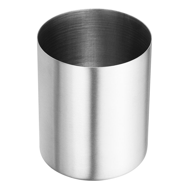Stainless Steel Desk Organizer Cup - Pen & Makeup Brush Holder, Multiple Colors
