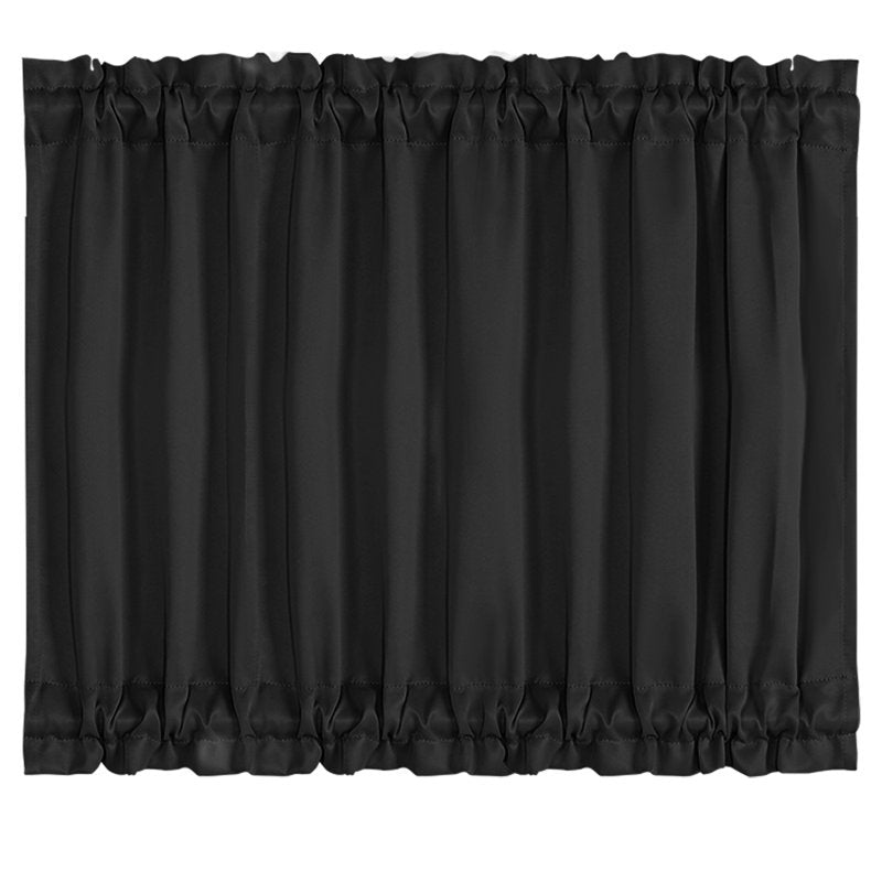 Blackout Window Curtain Panel - Solid Polyester Room Darkening Drapes