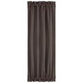 Solid Window Curtain Panel - Blackout Room Darkening Privacy Drapes