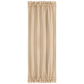 Solid Window Curtain Panel - Blackout Privacy Drapes for Home & Office