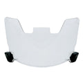 Clear Football Helmet Visor with Clips - Protective Sports Gear