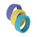Smart Ring Protective Cover Set for SR-2 - Silicone Sleeves, Size 13, 3 Pack