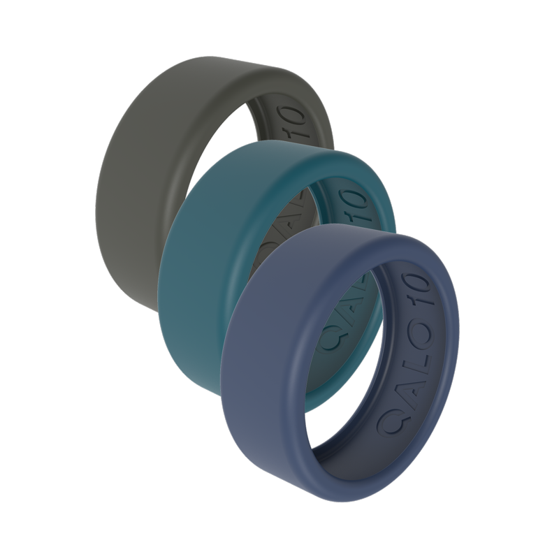 Smart Ring Protective Silicone Covers 3-Pack for QRNT Slim - Size 6
