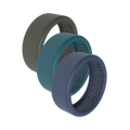 Smart Ring Protective Silicone Covers 3-Pack for QRNT Slim - Size 6