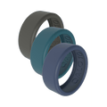 Smart Ring Protective Silicone Covers - 3 Pack, Size 12, For SR-2