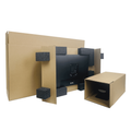 Universal Computer Monitor Shipping Box, Fits 23" to 27" Monitors,
