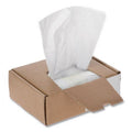 High-Density Shredder Bags 2048 oz Capacity - Clear 100 Count Box