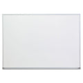 White Melamine Dry Erase Board with Aluminum Frame 48x36 Inches