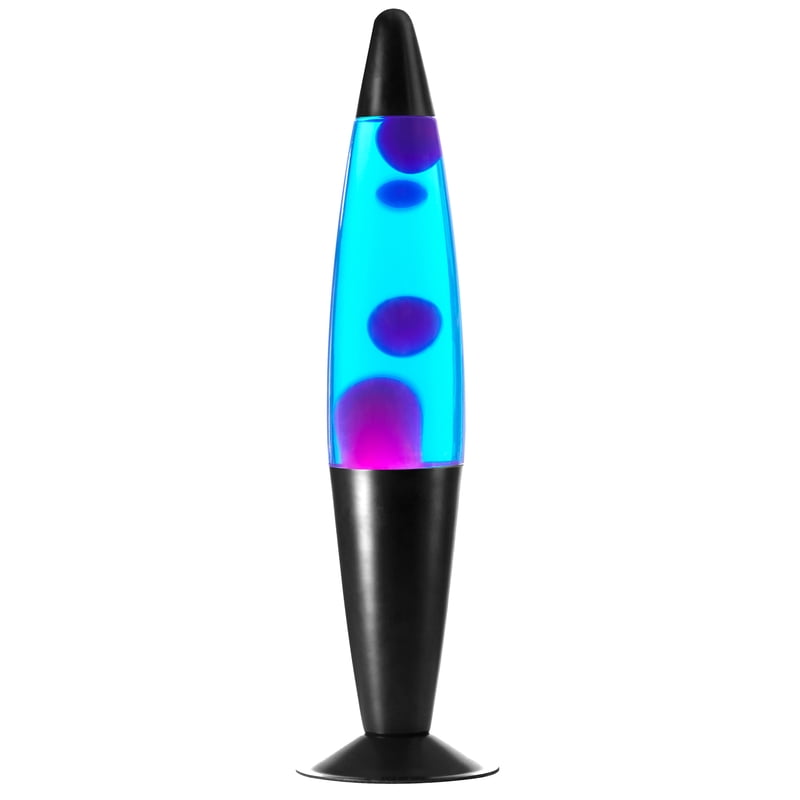 16-Inch Galaxy LED Motion Lava Lamp with Color Variants and Black Metal Base