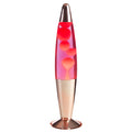 16-Inch LED Motion Volcano Lamp with Pink Wax & Liquid - Multiple Styles