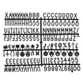 Felt Letter Board Letters and Numbers Set - Changeable Symbols for Message Boards