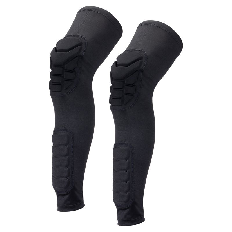 Youth & Adult Baseball Sliding Knee Pad Compression Leg Sleeves - 2 Pack