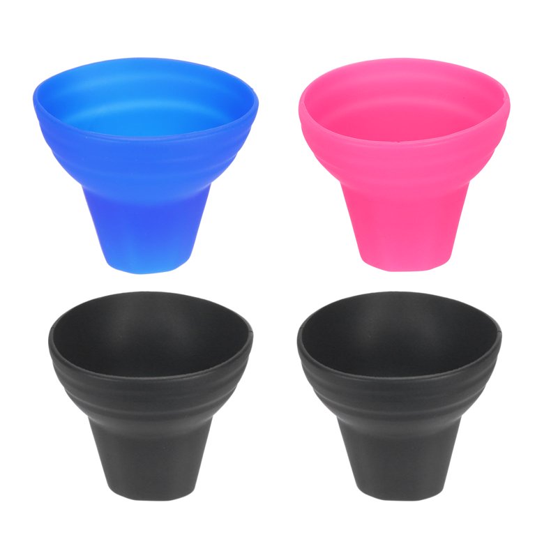Pickleball Ball Retriever Set, Silicone Upper Suction Cup Grabber - 4 Pack