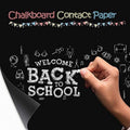 Removable Chalkboard Contact Paper Roll - Self-Adhesive Wall Decal for Home and Office