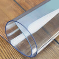 Clear Table Cover Protector 100x45 Inch, 1.5mm Thick PVC, Waterproof & Heat-Resistant