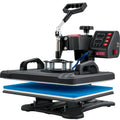 5-in-1 Digital Heat Press Machine for T-Shirts Hats Mugs Plates