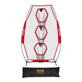 Football Throwing Net with Targets & Carry Case - Improve Passing Accuracy