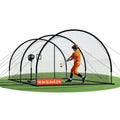 Portable Baseball Batting Cage 19.9x12x8.2 ft Indoor Outdoor Training Net